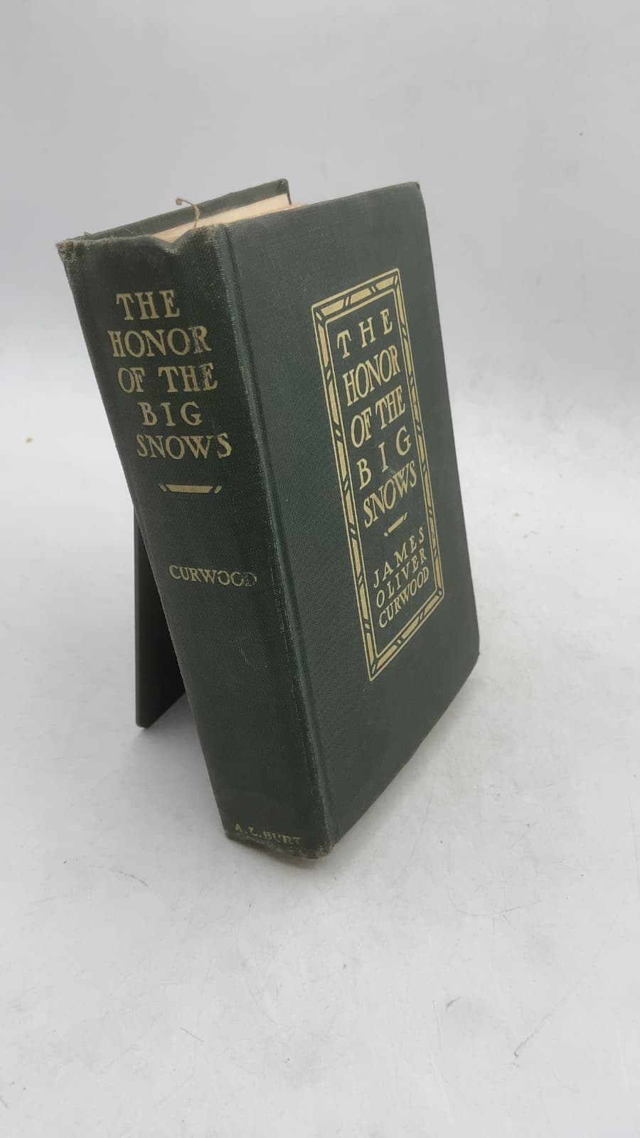 The Honor of the Big Snows by James Oliver Curwood - front cover
