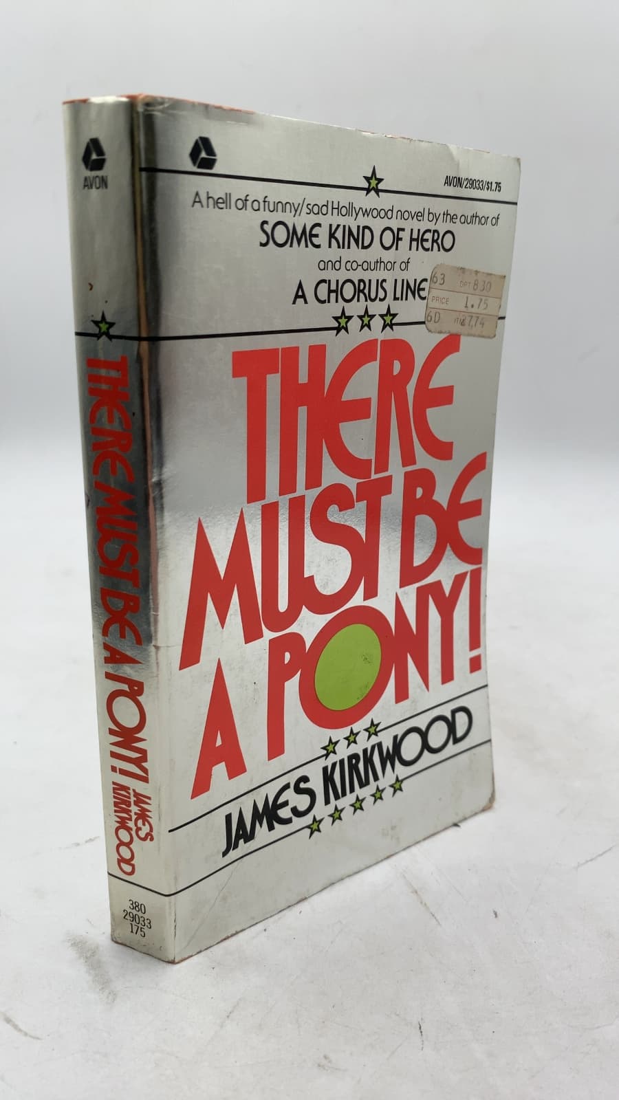 There Must BE A Pony! by James Kirkwood - front cover