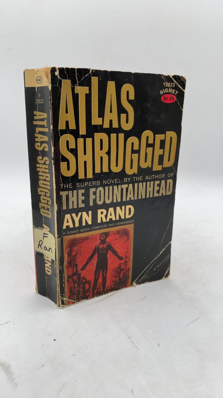 Atlas Shrugged by Ayn Rand - front cover