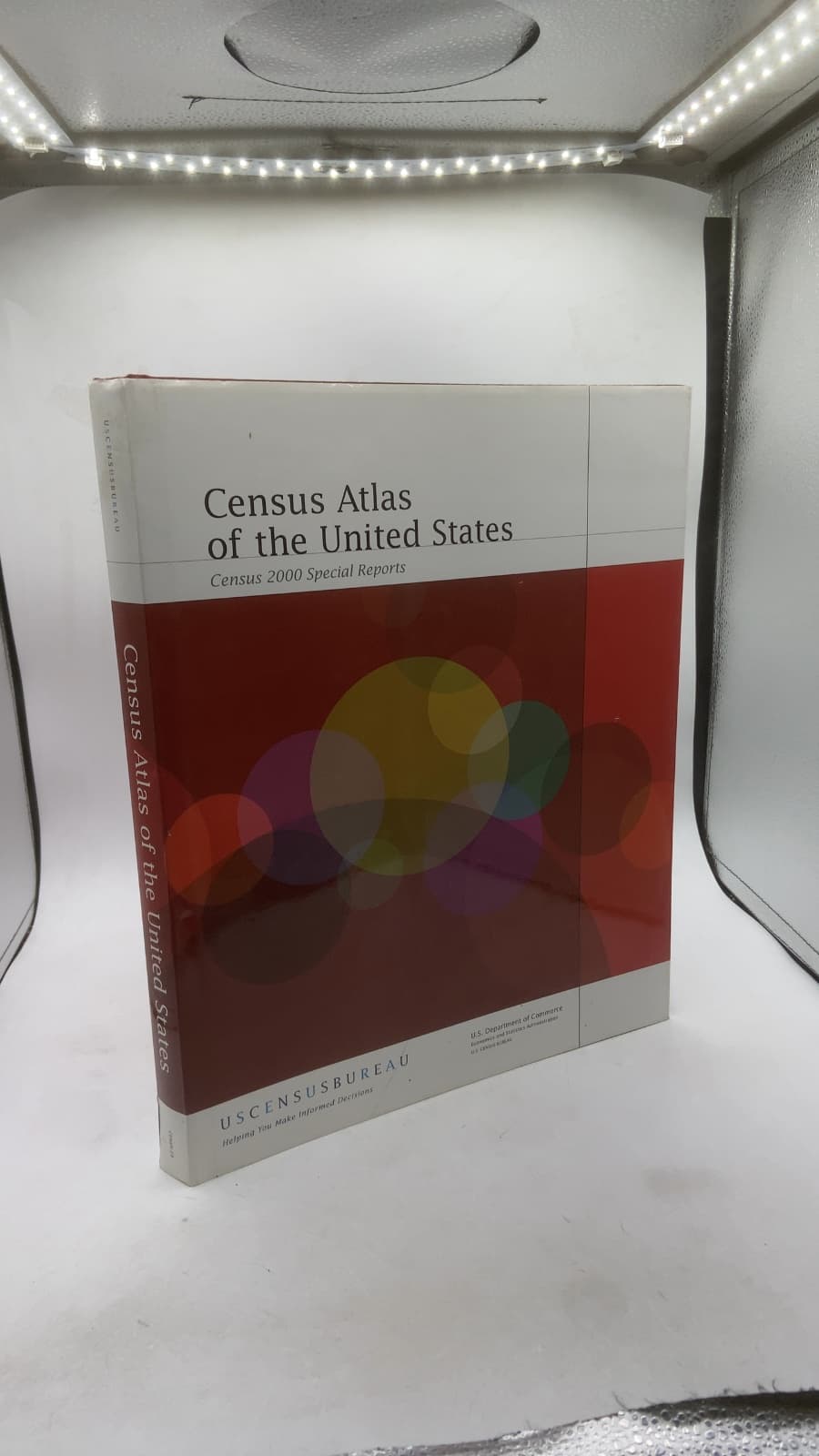 Census Atlas of the United States: Census 2000 Special Reports by Trudy A. Suchan, Marc J. Perry, James D. Fitzsimmons, Anika E. Juhn, Alexander M. Tait, Cynthia A. Brewer - front cover