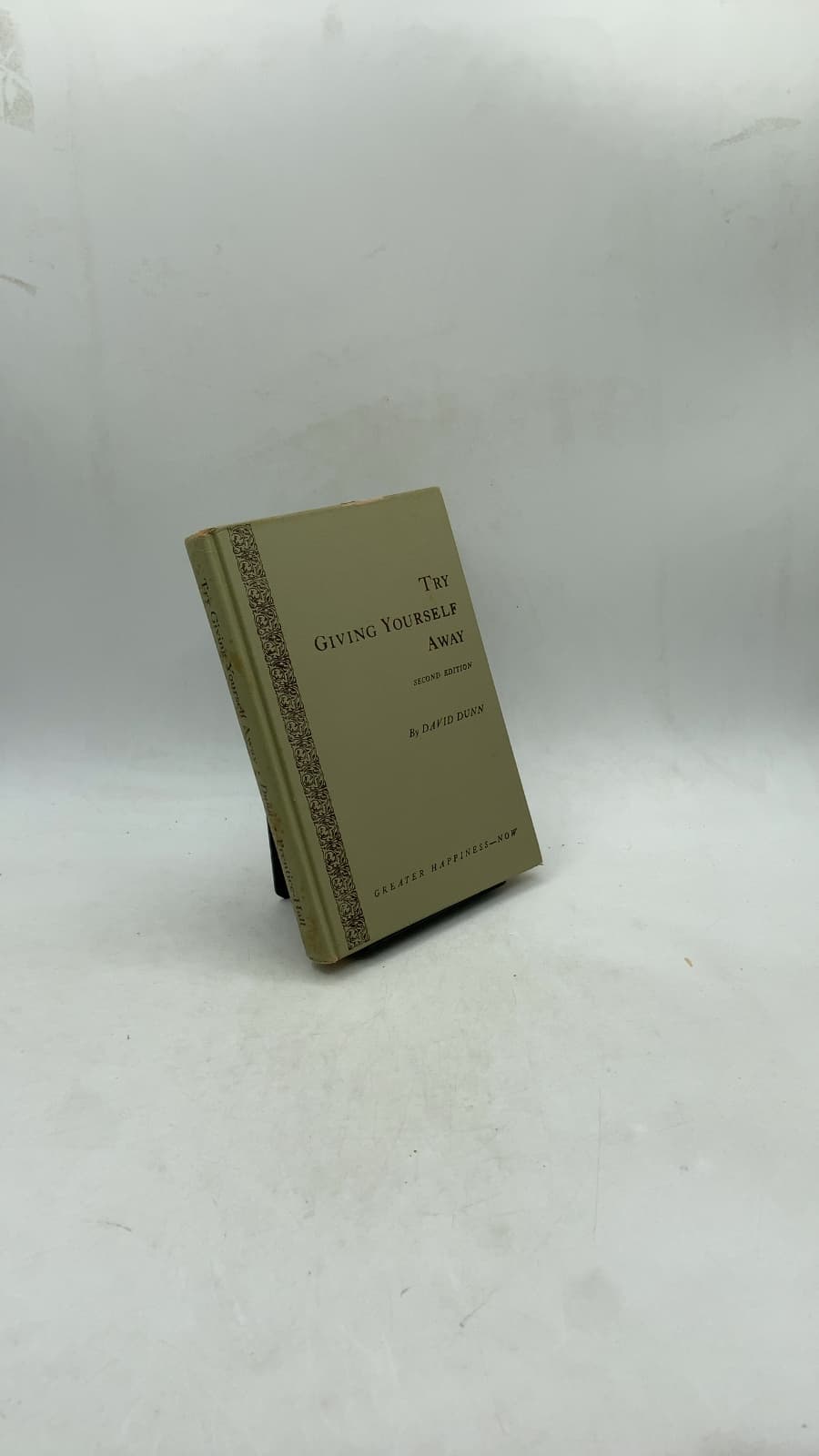 Try Giving Yourself Away by David Dunn - front cover