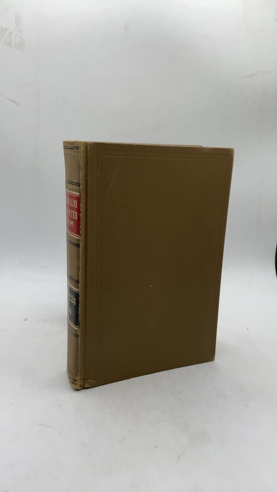 Colorado Reporter: Covering Cases Reported in Pacific Reporter Second Series, 522 P.2d-524 P.2d - front cover