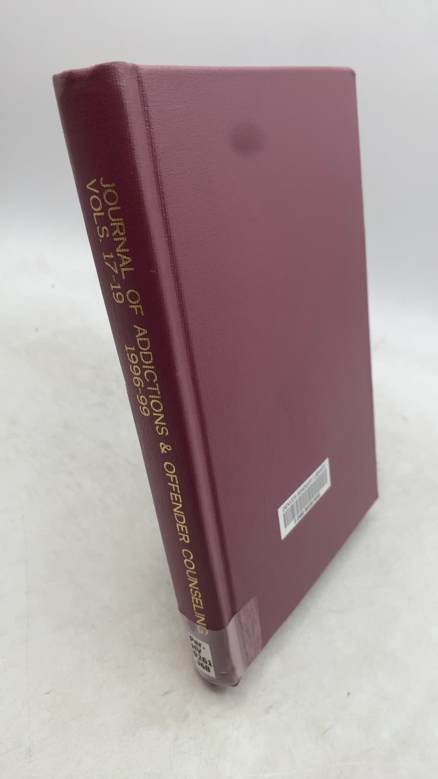 Journal of Addictions & Offender Counseling, Vols. 17-19 - front cover