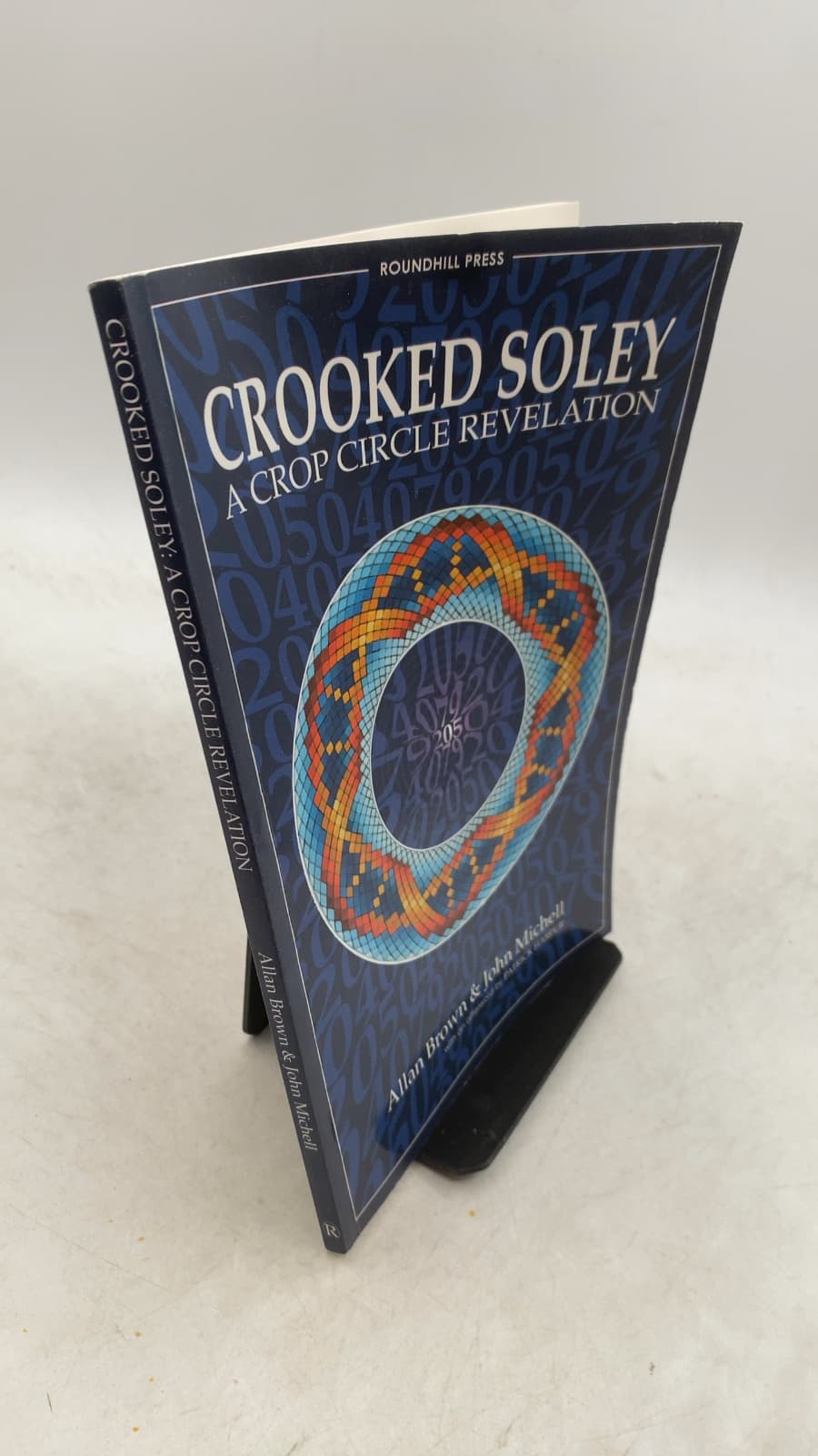 Crooked Soley A Crop Circle Revelation by Allan Brown & John Michell - front cover