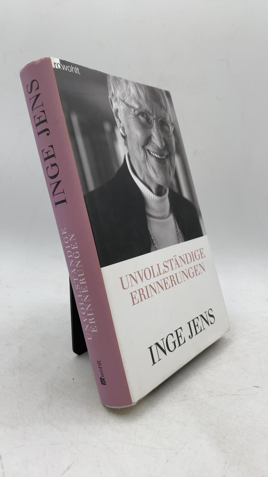 Unvollständige Erinnerungen by Inge Jens - front cover