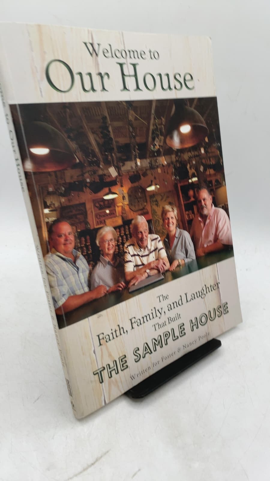 Welcome to Our House: The Faith, Family, and Laughter That Built The Sample House by Susan Young - front cover