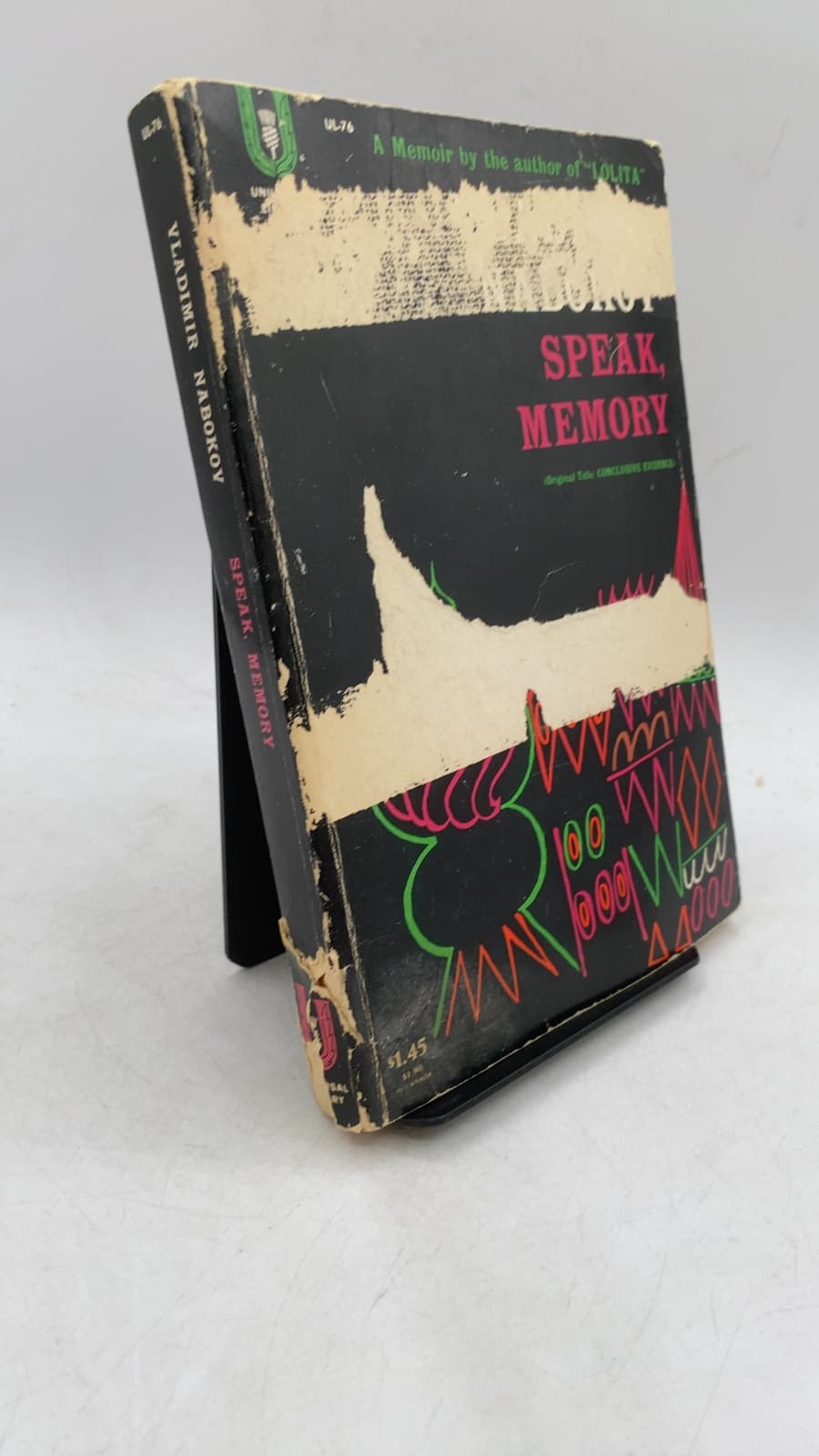 Speak, Memory by Vladimir Nabokov - front cover