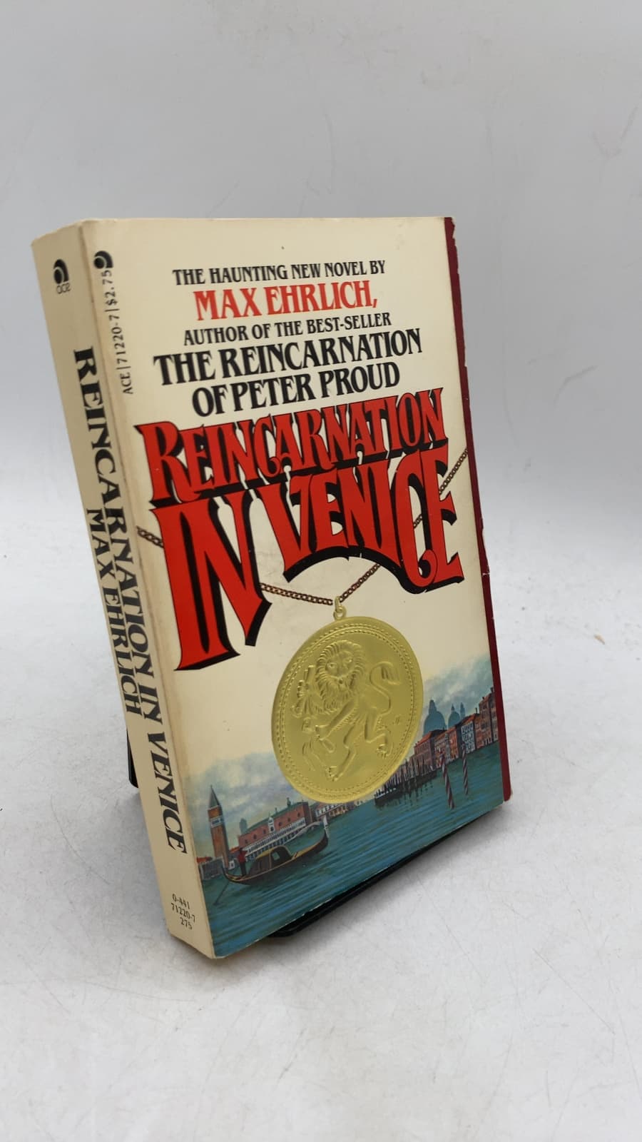 Reincarnation IN Venice by MAX Ehrlich - front cover