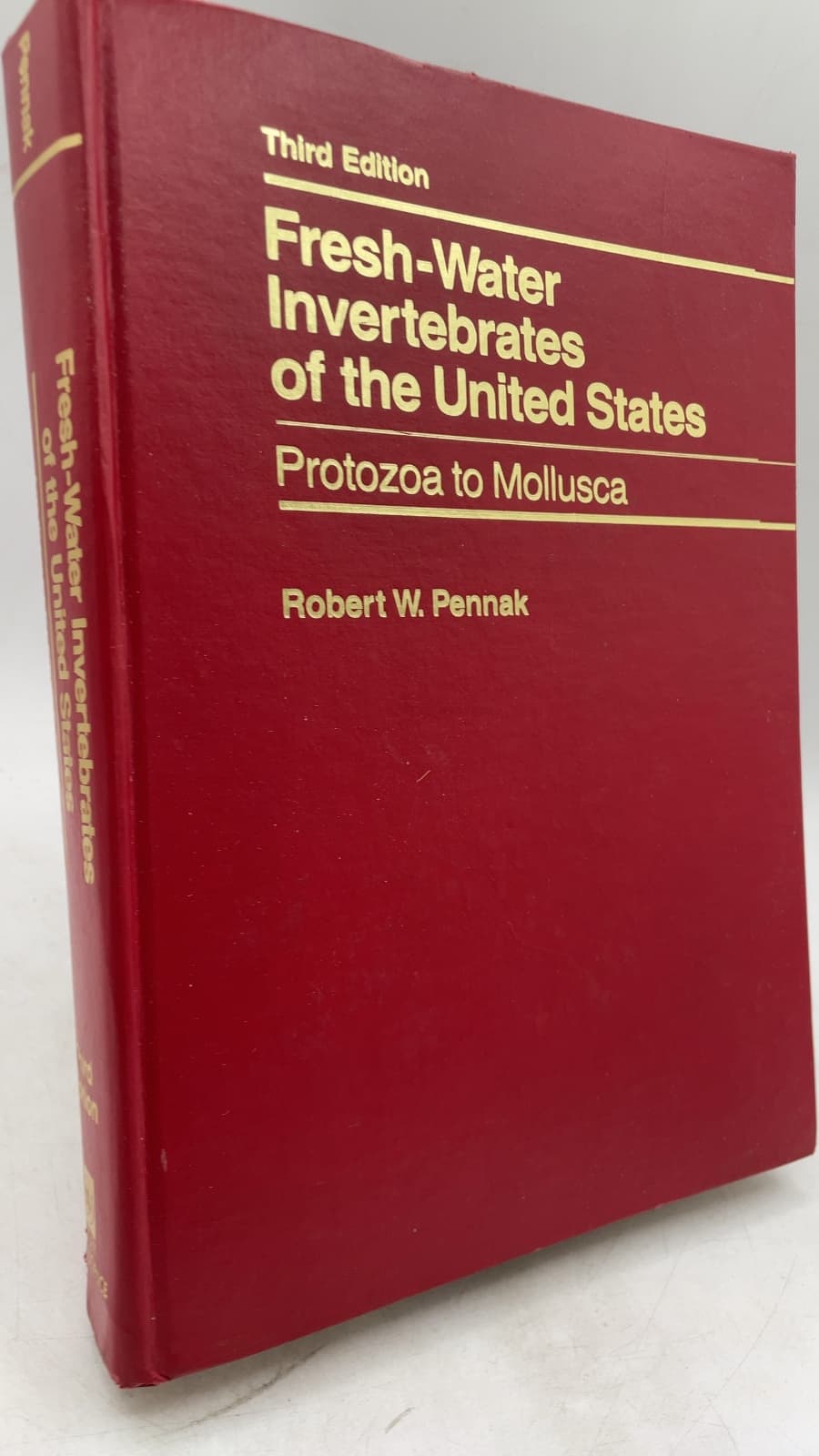 Fresh-Water Invertebrates of the United States: Protozoa to Mollusca by Robert W. Pennak - front cover