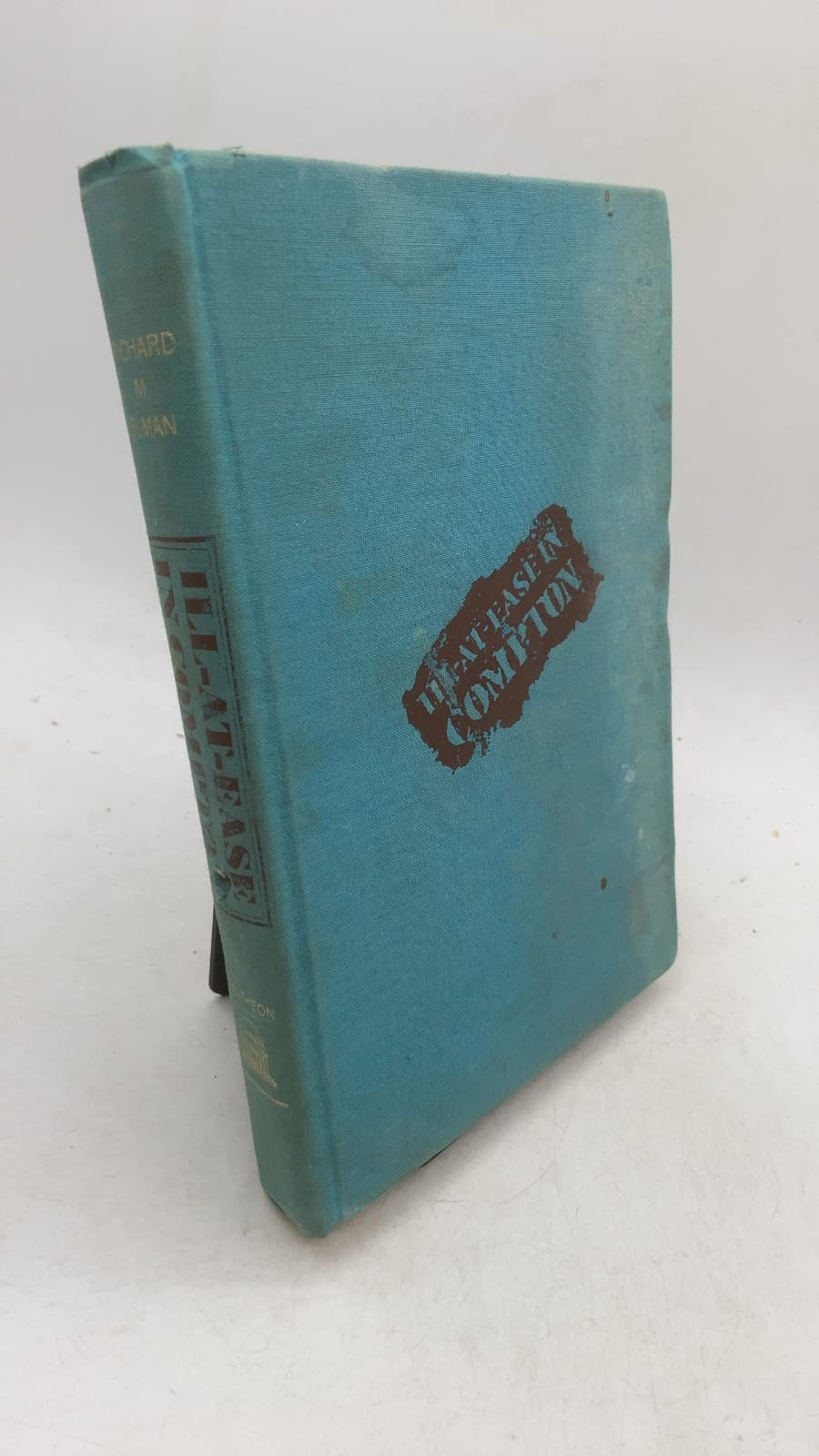 ILL-AT-Ease IN Compton by Richard M. Elman - front cover