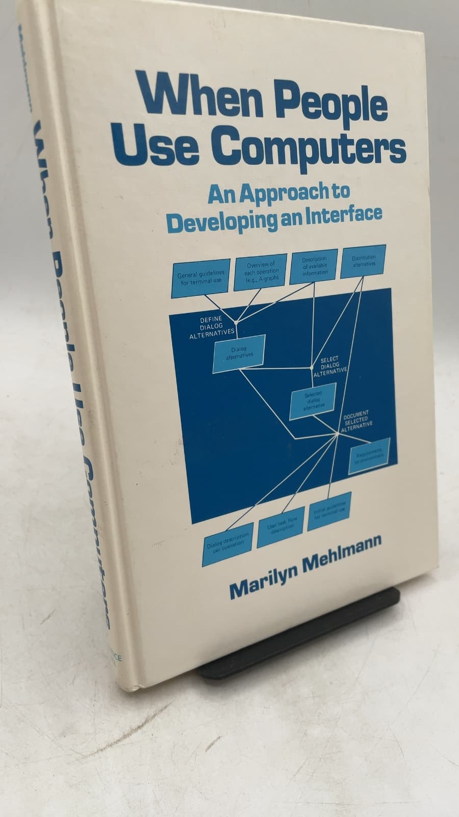 When People Use Computers: An Approach to Developing an Interface by Marilyn Mehlmann - front cover