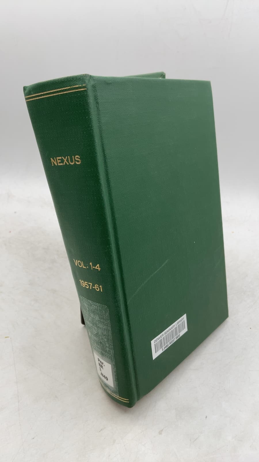 Nexus: The Alumni Magazine, Boston University School of Theology by Richard M. Cameron (Editor) - front cover