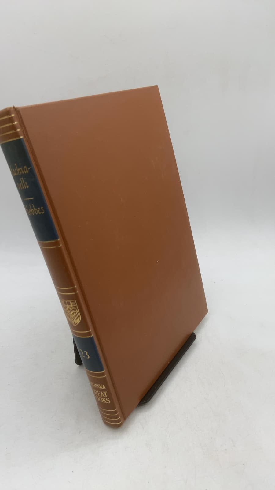 Great Books of the Western World: Machiavelli, Hobbes by Niccolò Machiavelli, Thomas Hobbes - front cover
