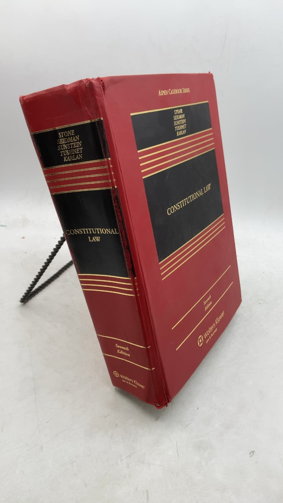 Constitutional Law by Geoffrey R. Stone, Louis Michael Seidman, Cass R. Sunstein, Mark V. Tushnet, Pamela S. Karlan - front cover