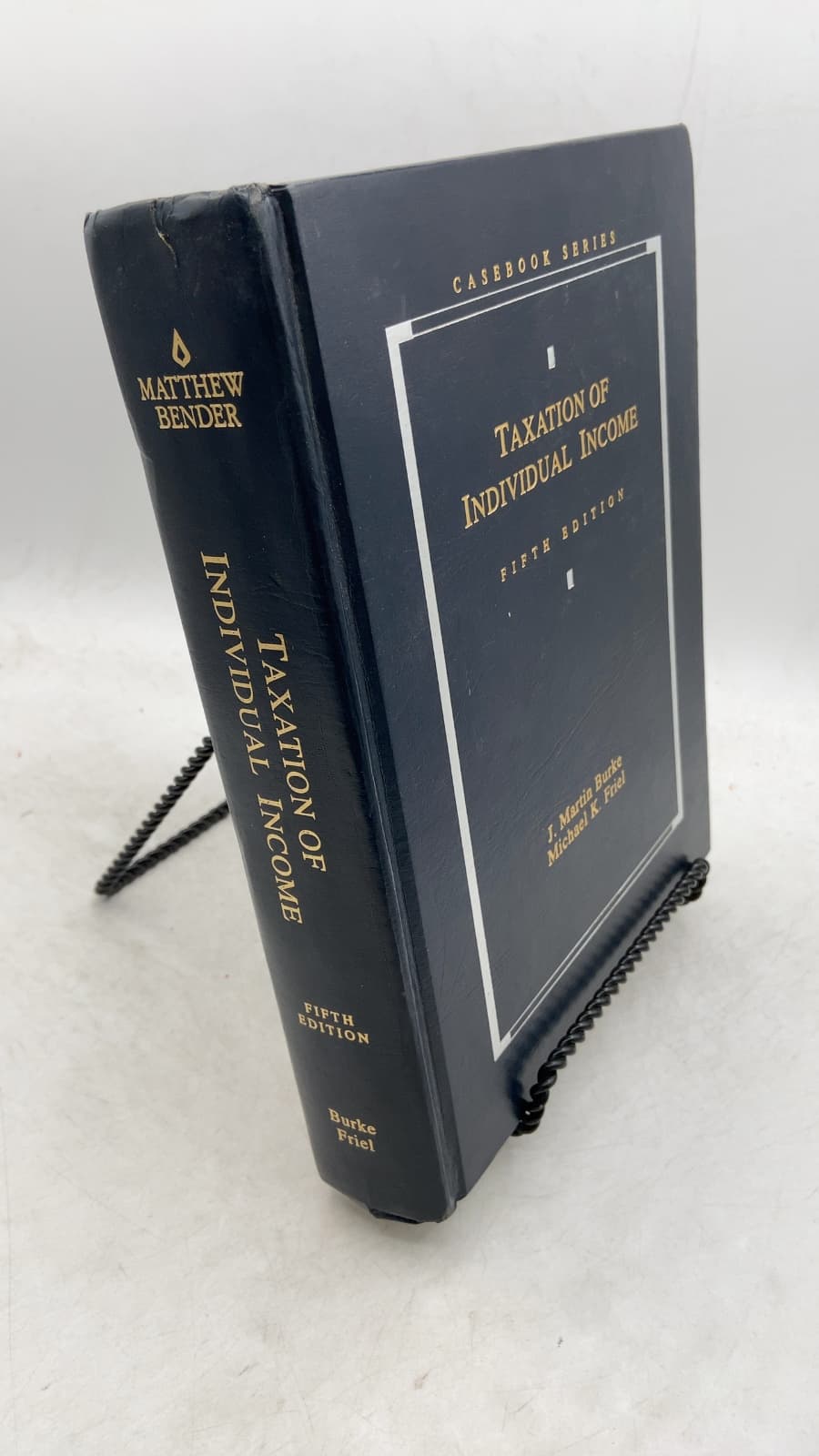 Taxation of Individual Income by J. Martin Burke, Michael K. Friel - front cover