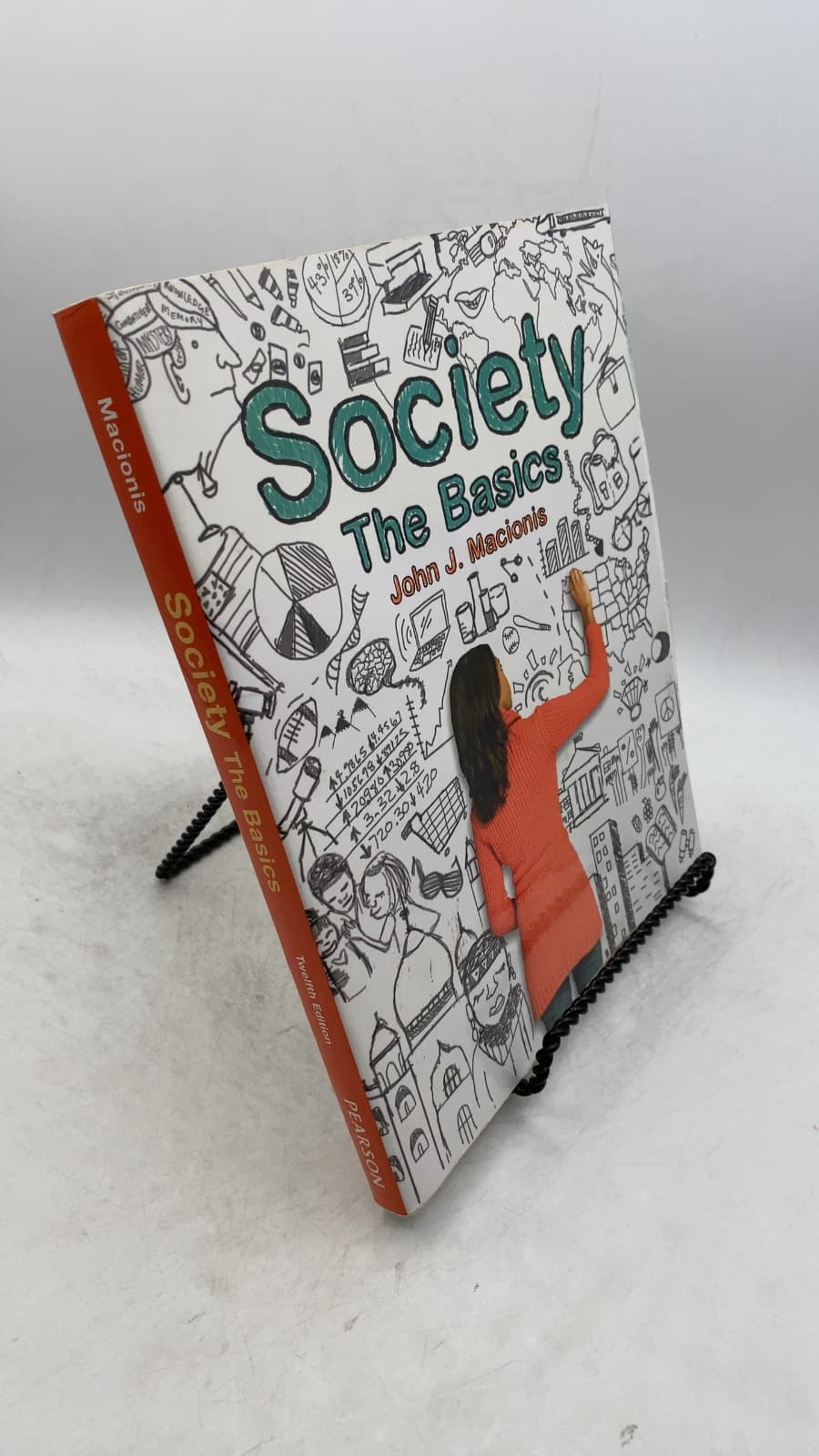 Society: The Basics by John J. Macionis - front cover