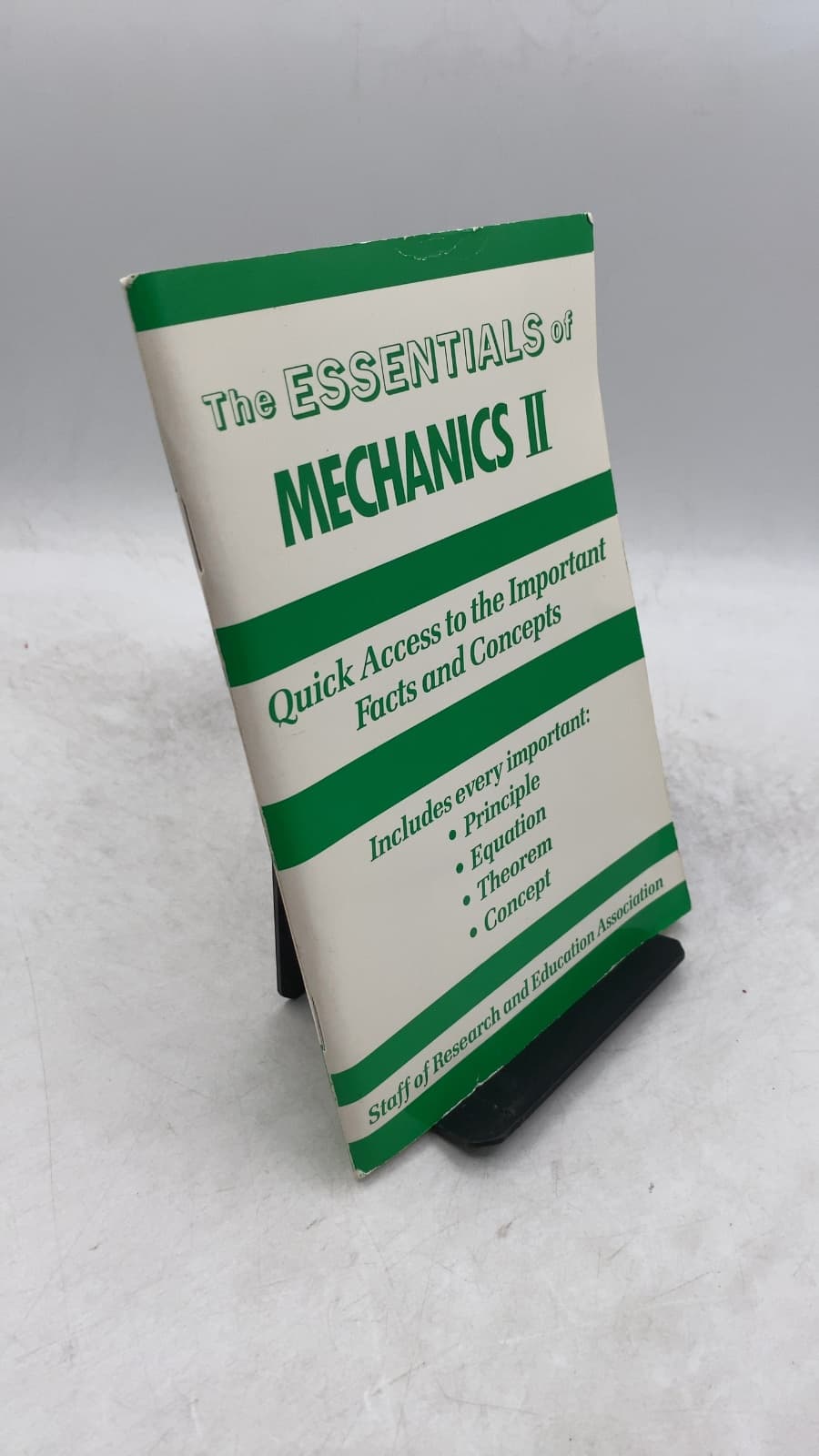 The Essentials of Mechanics II by Staff of Research and Education Association, Dr. M. Fogiel, Director - front cover
