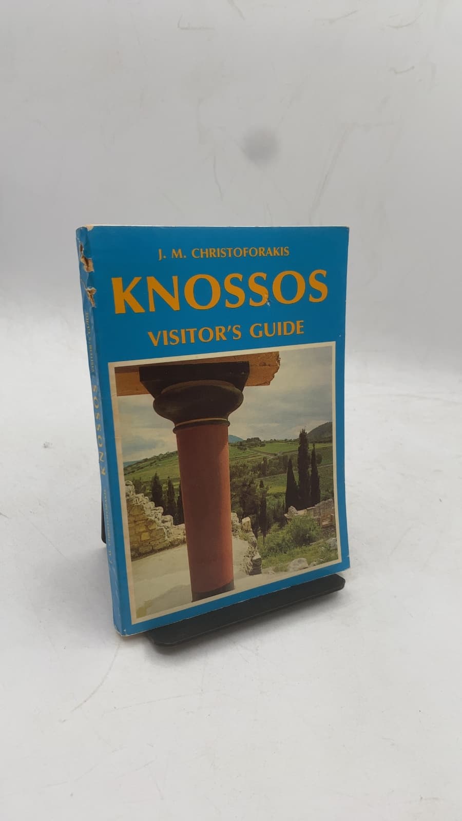 Knossos Visitor's Guide by J. M. Christoforakis - front cover