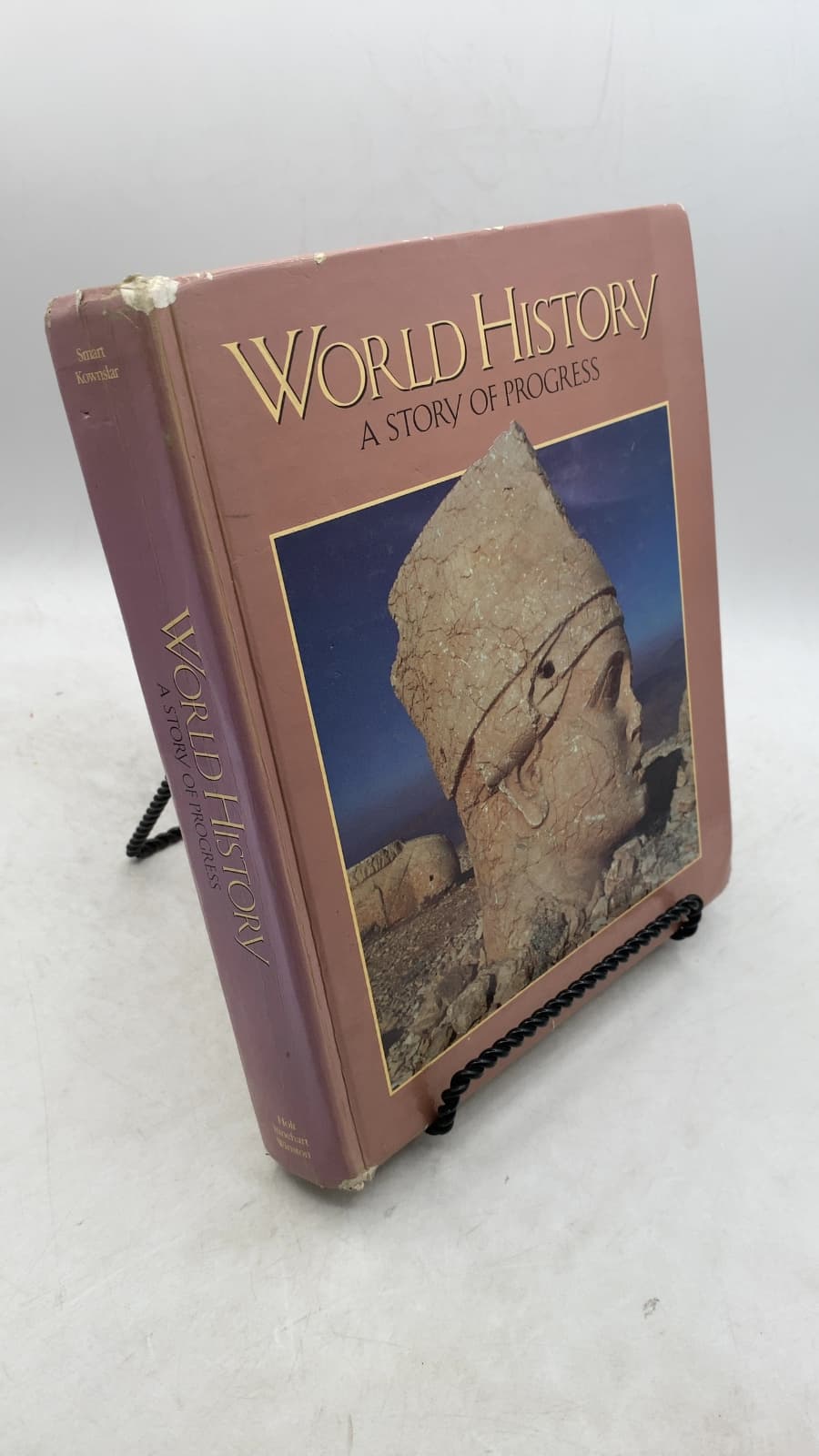 World History: A Story of Progress by Terry L. Smart and Allan O. Kownslar - front cover