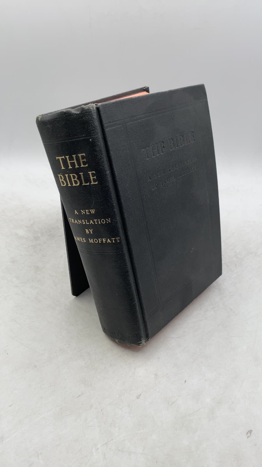 The Bible: A New Translation by James Moffatt - front cover