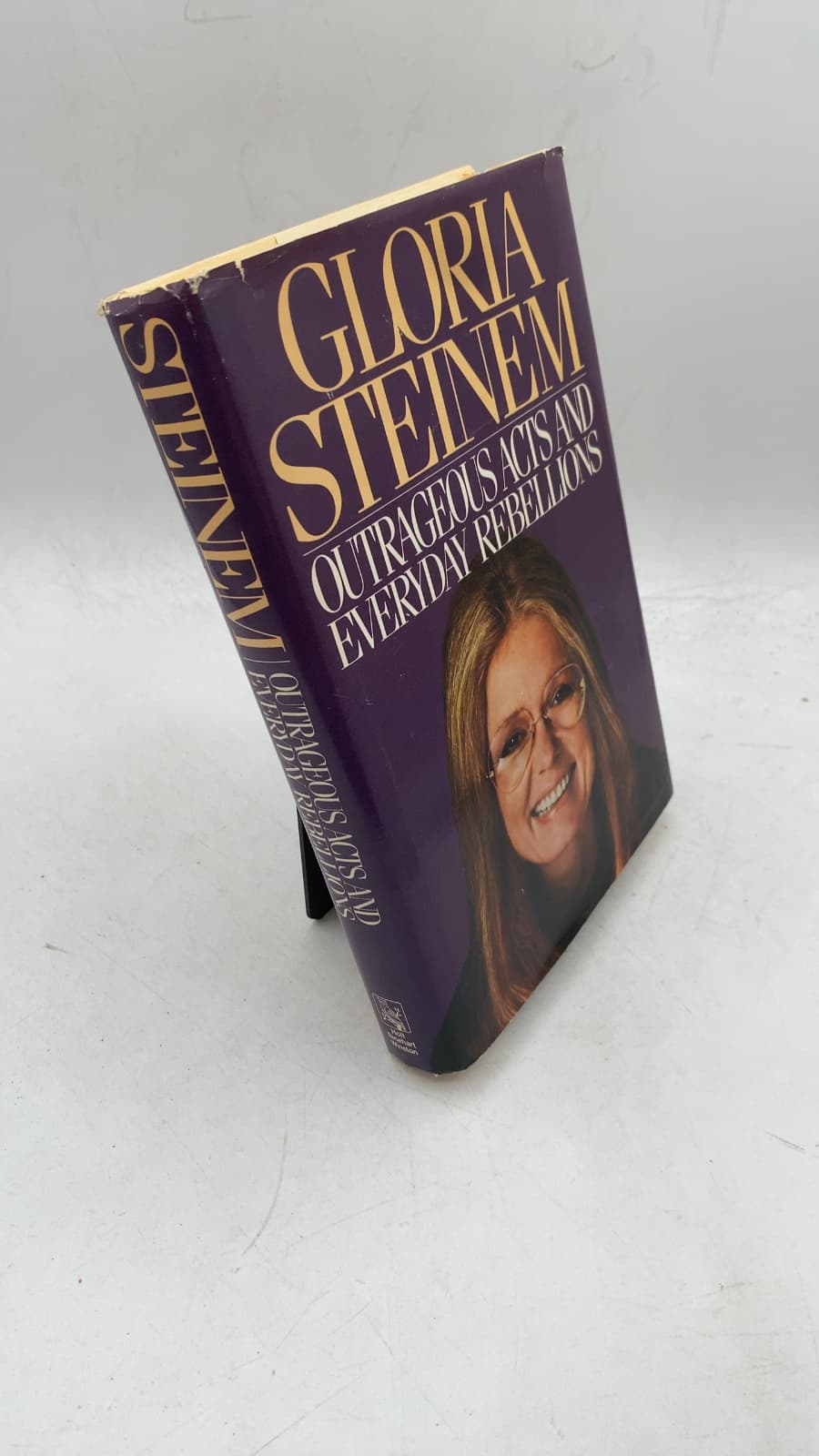 Outrageous Acts and Everyday Rebellions by Gloria Steinem - front cover