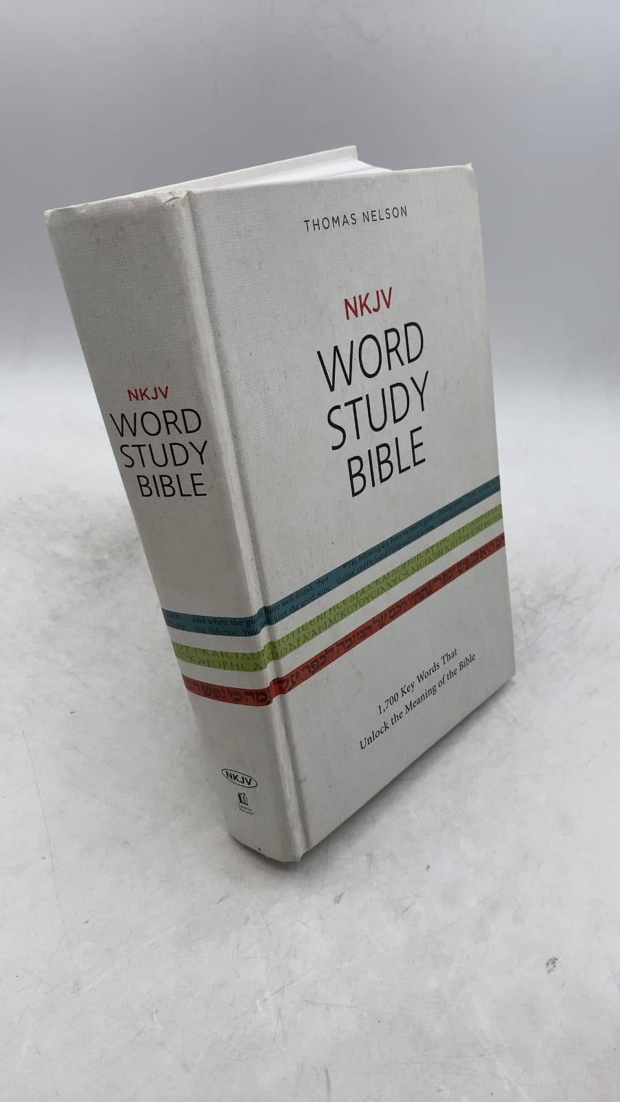 NKJV Word Study Bible by Thomas Nelson - front cover