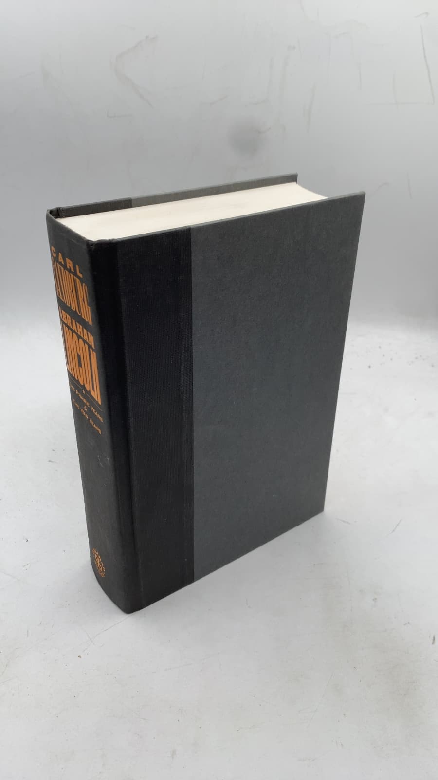 Abraham Lincoln: The Prairie Years and The War Years by Carl Sandburg - front cover