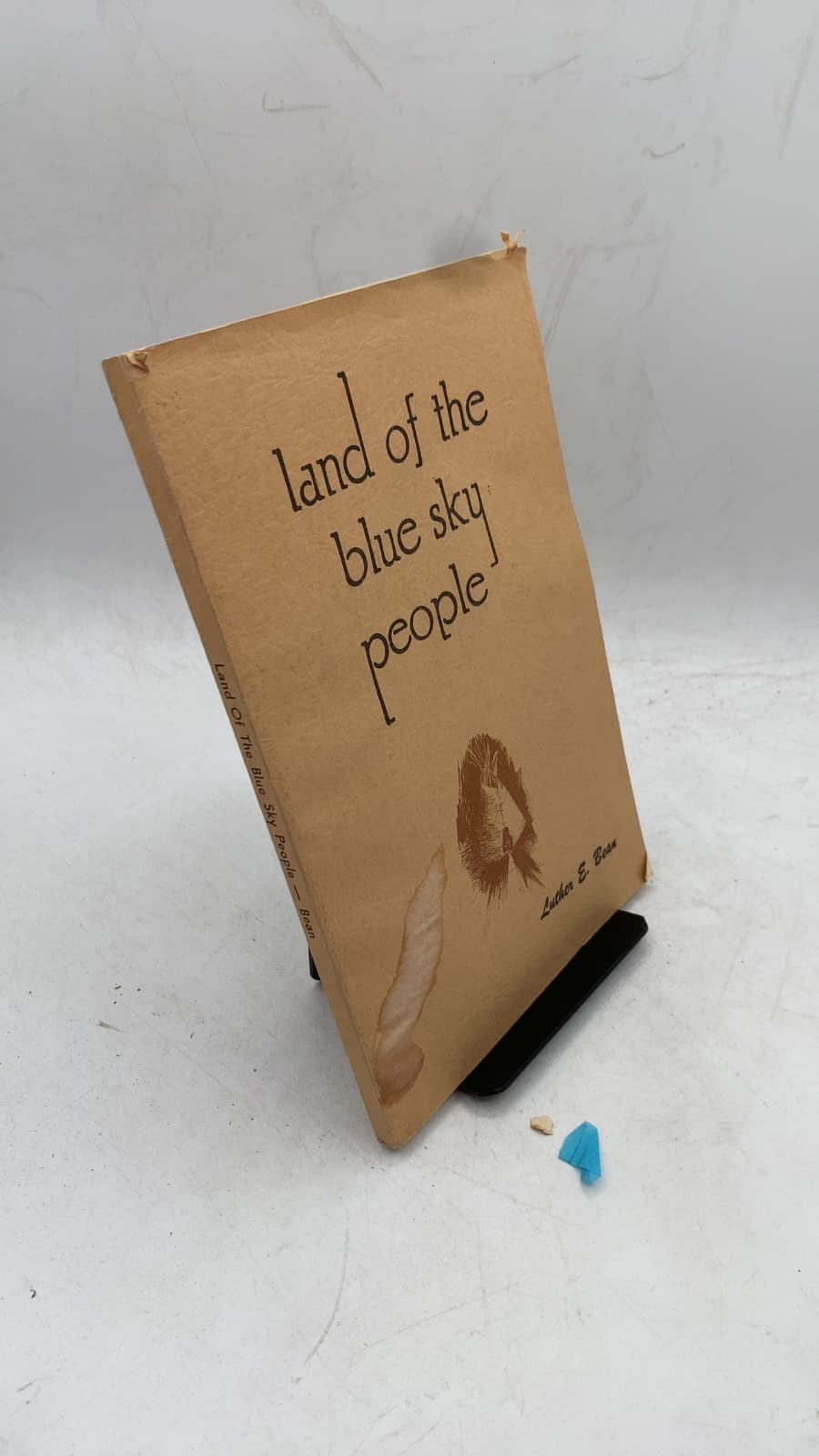 Land of The Blue Sky People: A Story of the San Luis Valley by Luther E. Bean - front cover