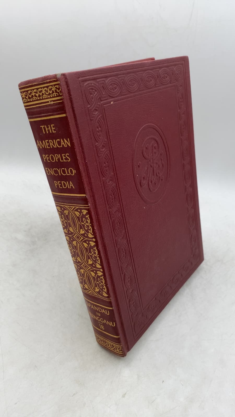 The American Peoples Encyclopedia by Walter Dill Scott, Franklin J. Meine, Carroll Chouinard - front cover