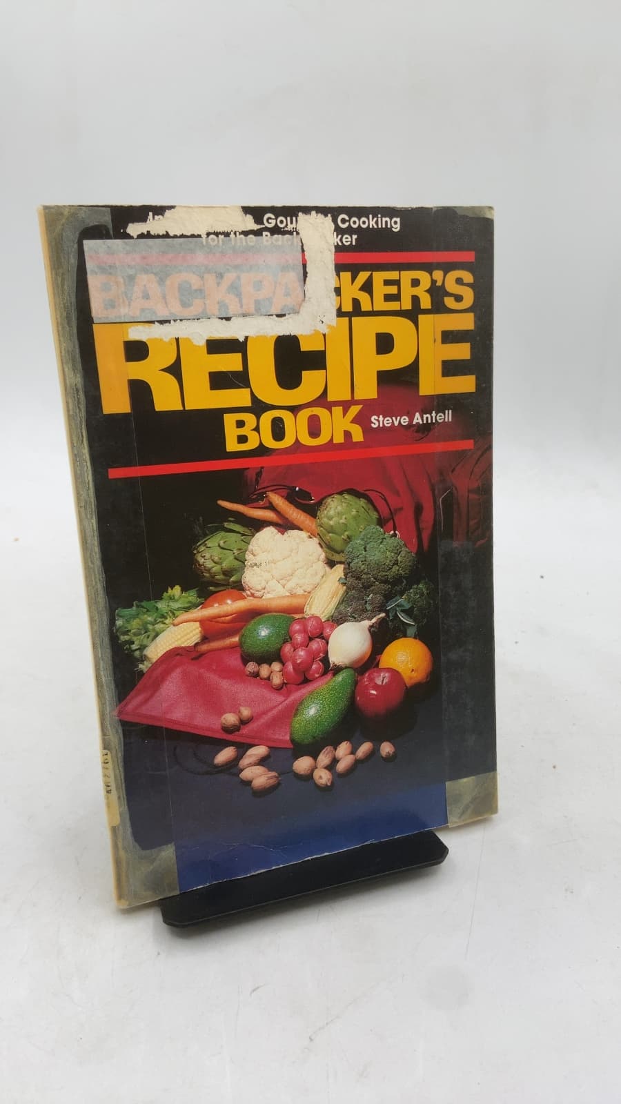 Backpacker's Recipe Book: Inexpensive, Gourmet Cooking for the Backpacker by Steve Antell - front cover