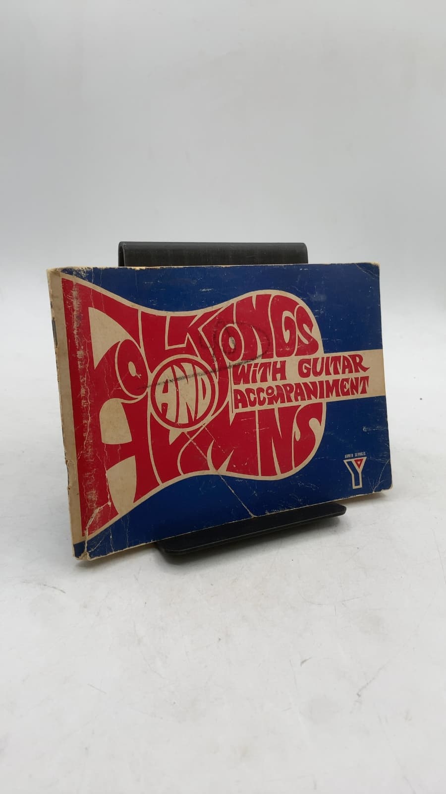 Folk Songs and Hymns with Guitar Accompaniment by Armed Services Department of the National Board of Young Men's Christian Associations - front cover